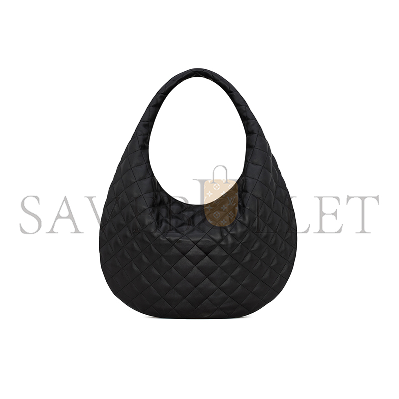 YSL ICARE HOBO IN QUILTED NAPPA 858160AAANG1000 (47*30.5*12cm)